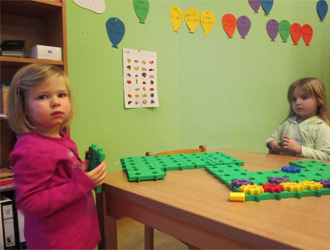 Spielsachen fr die Kita Regenbogen